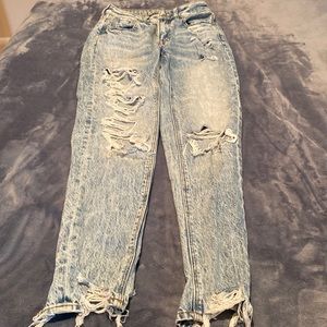American eagle ripped jeans